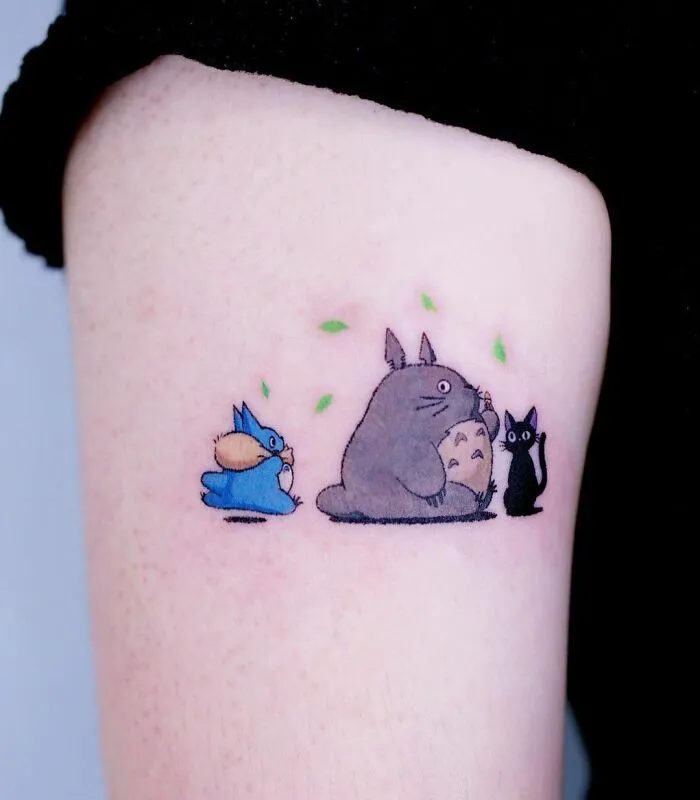 My Neighbor Totoro Inspired Tattoo