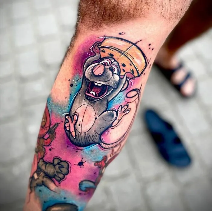 Ratatouille Inspired Tattoo