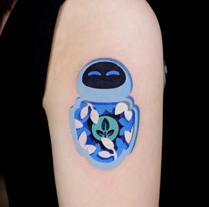 Wall-E Inspired Tattoo
