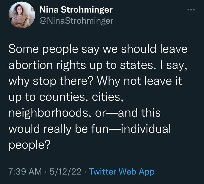 Why Stop There?