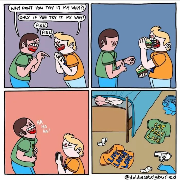 Artist Makes Comics With Unexpected Endings For Those With A Darker Sense Of Humor (40 New Pics)