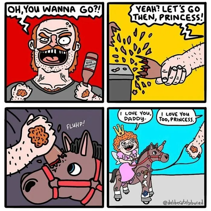 Artist Makes Comics With Unexpected Endings For Those With A Darker Sense Of Humor (40 New Pics)