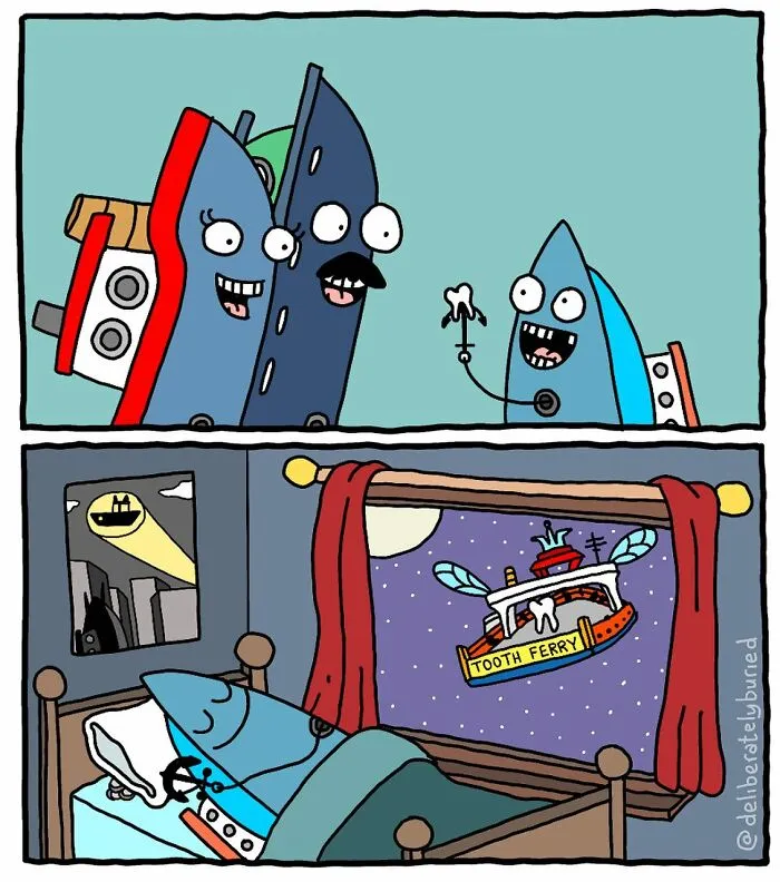 Artist Makes Comics With Unexpected Endings For Those With A Darker Sense Of Humor (40 New Pics)