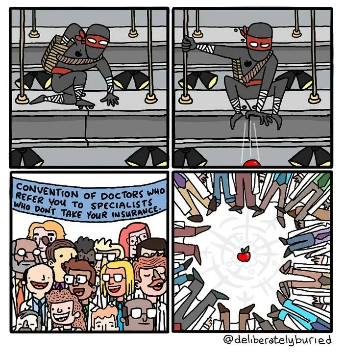 Artist Makes Comics With Unexpected Endings For Those With A Darker Sense Of Humor (40 New Pics)