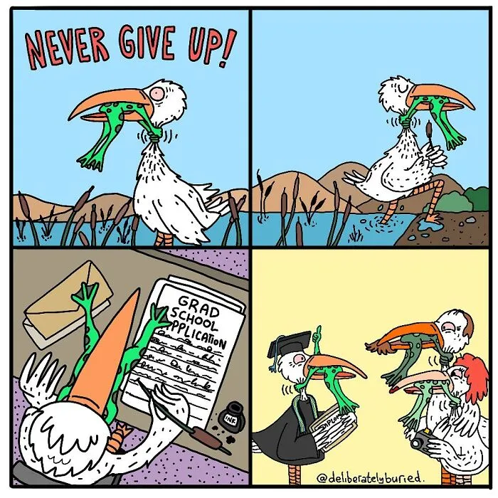 Artist Makes Comics With Unexpected Endings For Those With A Darker Sense Of Humor (40 New Pics)