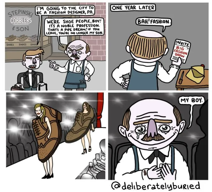 Artist Makes Comics With Unexpected Endings For Those With A Darker Sense Of Humor (40 New Pics)