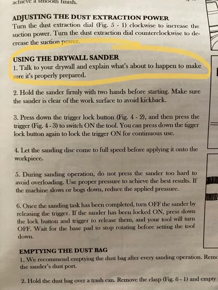 Learning How To Use My New Drywall Sander