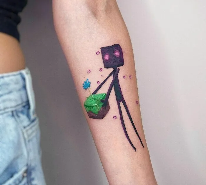 Minecraft Tattoo