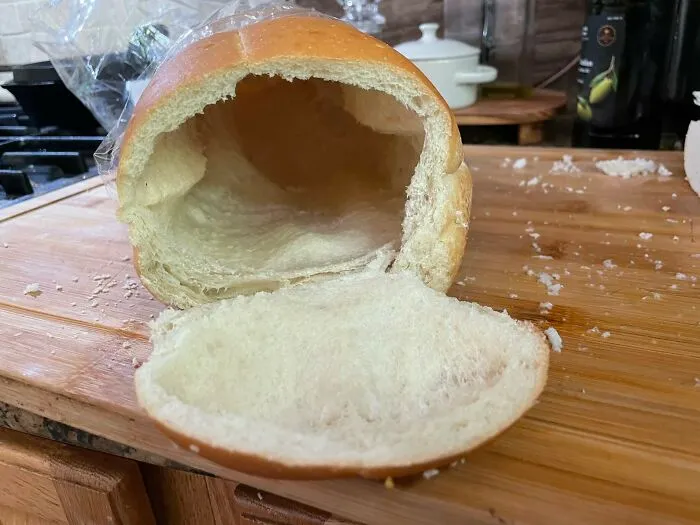 This Loaf Of Bread From Walmart Doesn't Have Any Bread In It