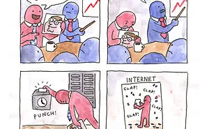 This Millennial Artist Creates Ironic Comics Referencing Modern Society (35 Pics)