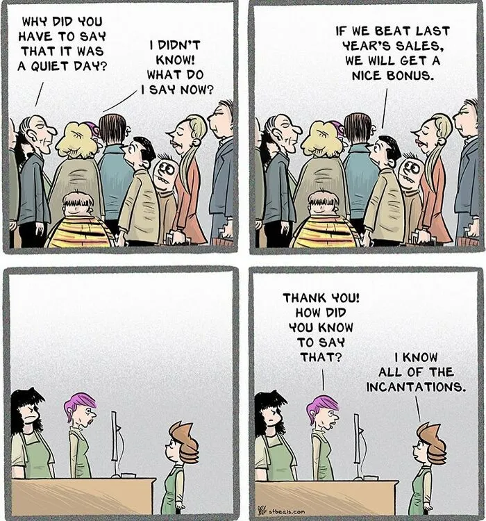 50 Comics About Everyday Conversations And Jobs In Retail By Stephen Beals (New Pics)
