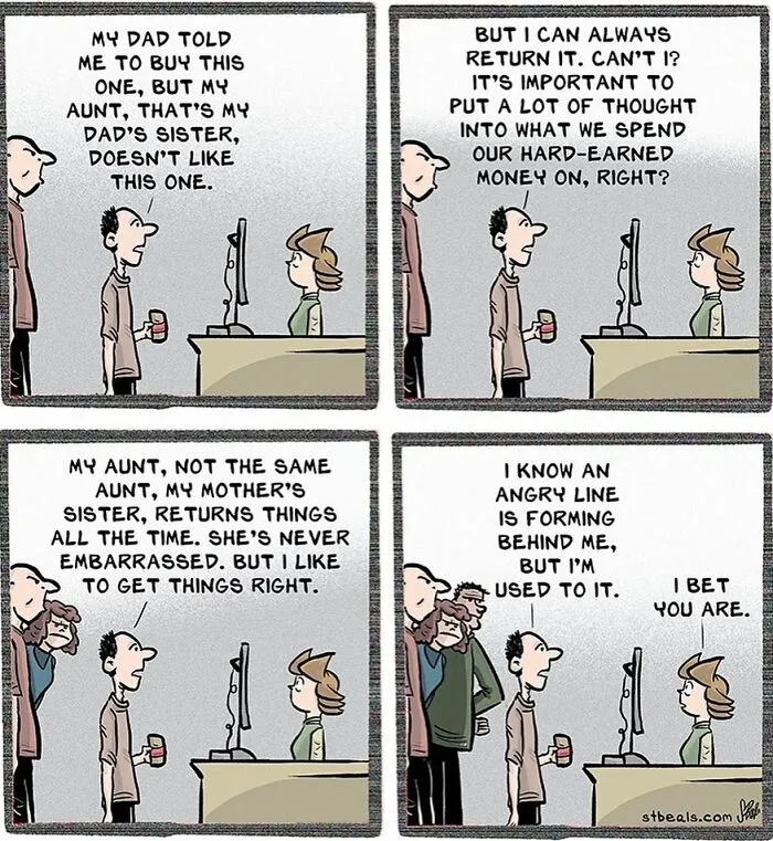 50 Comics About Everyday Conversations And Jobs In Retail By Stephen Beals (New Pics)