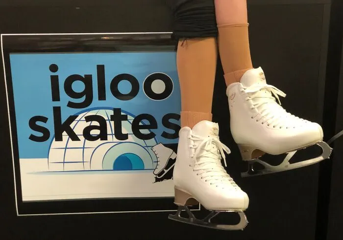 My Old Figure Skates. The Brand Is Italian So I Named The Left Luciano And The Right Rodrigo. I Got A New Pair A Month Ago And I Still Haven’t Named Them Yet. Any Suggestions?