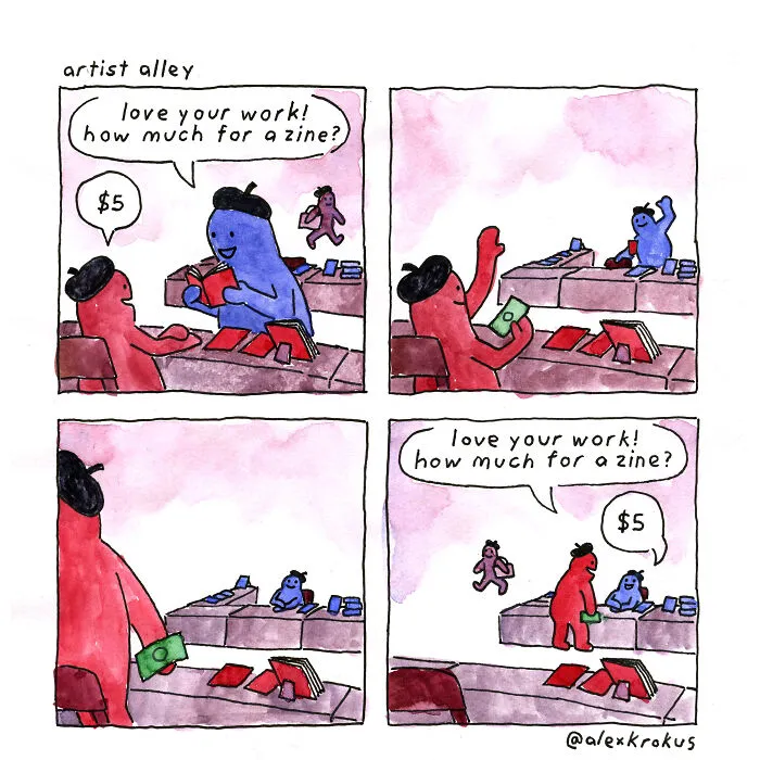 This Millennial Artist Creates Ironic Comics Referencing Modern Society (35 Pics)
