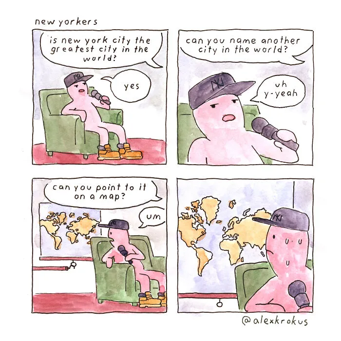 This Millennial Artist Creates Ironic Comics Referencing Modern Society (35 Pics)