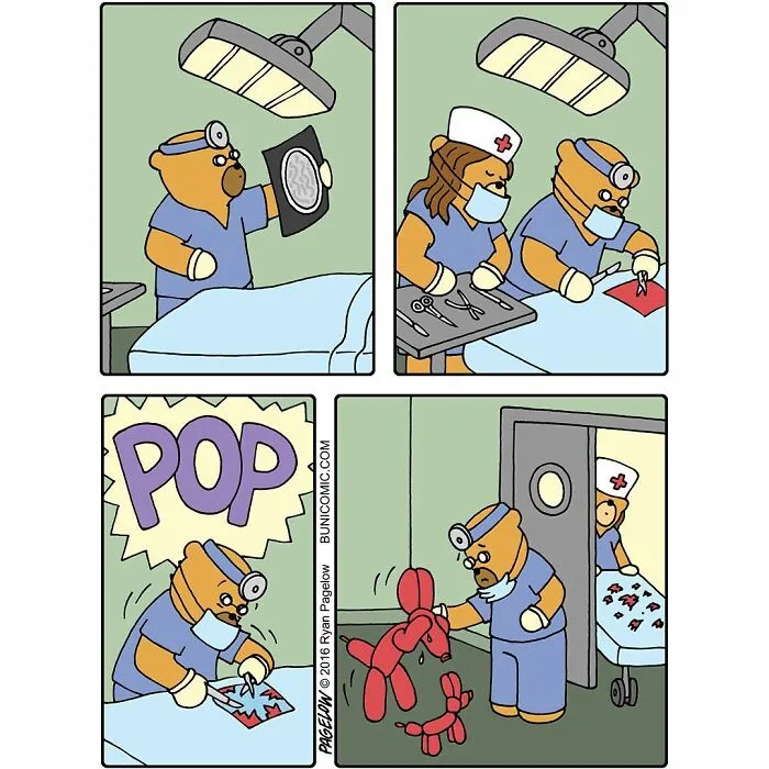 22 Cómics que son divertidos, tristes y retorcidos, todo a la vez, creados por Buni