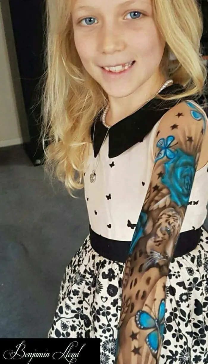 This Artist Gives Hospitalized Kids Spray-On “Tattoos” To Make Their Days Brighter, And Here’s The Result (24 New Pics)