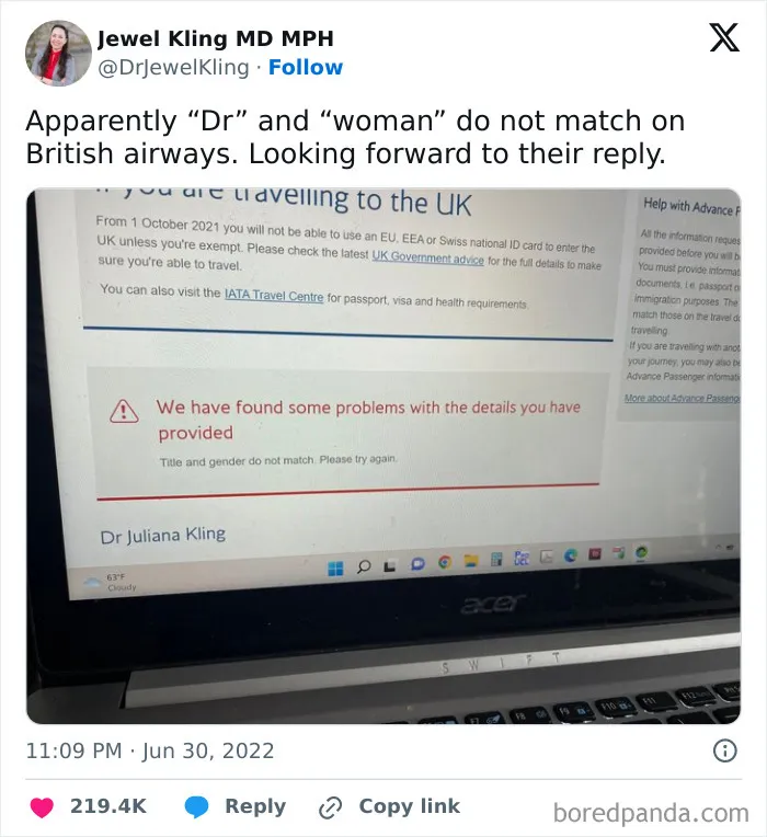 Only Men Can Be Doctors
