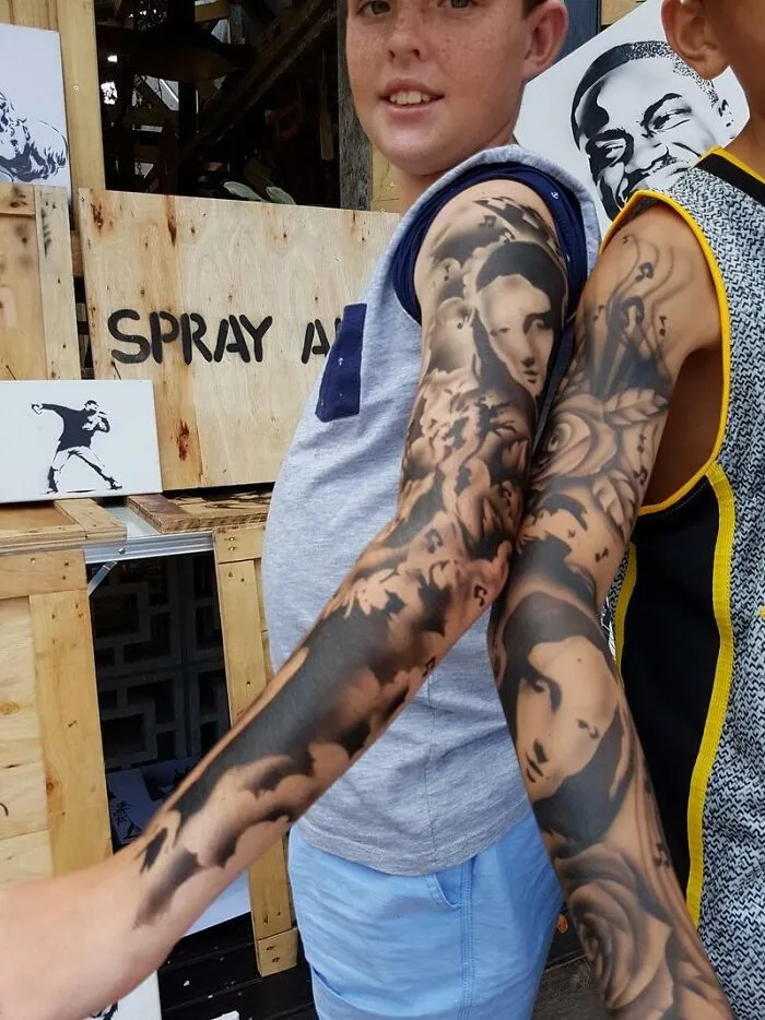 This Artist Gives Hospitalized Kids Spray-On “Tattoos” To Make Their Days Brighter, And Here’s The Result (24 New Pics)
