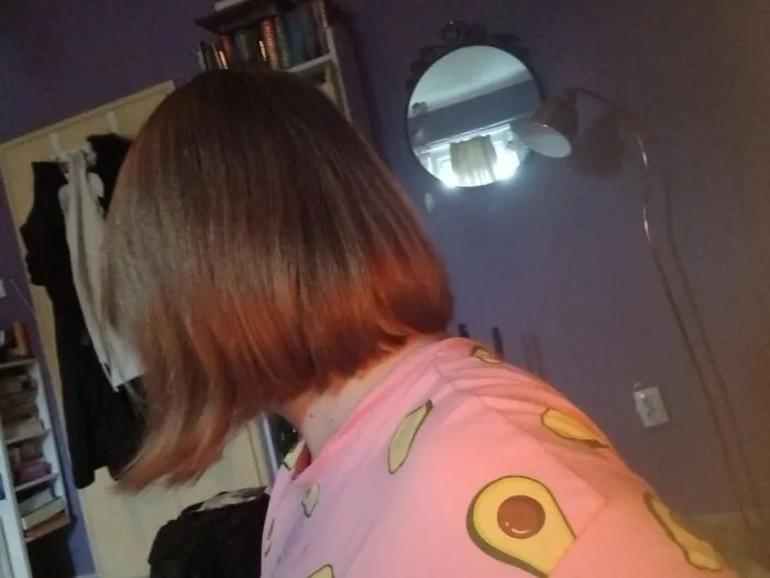 I Cut My Own Hair Into This Neat A-Line Bob And I'm Not Even A Hairdresser I Love It So Much I Feel So Attractive And Pretty. Also This Is My Natural Venetian Blonde Color I Hope You Like It.  I Got The Inspiration From Legends Like Yuri Plisetsky Or Oscar Wilde