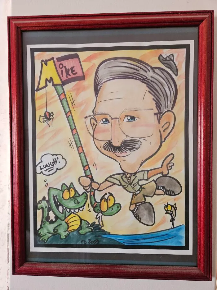 Caricarue Of Me By A Disney Artist At Disney World Some 20 Yrs Ago