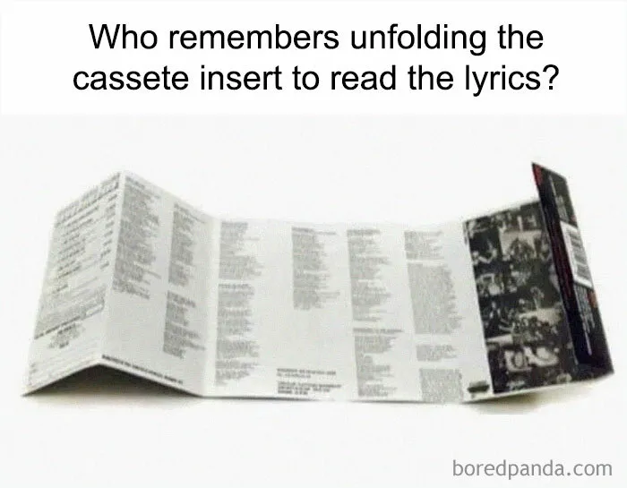 The Best Part Of Getting A New Cassette