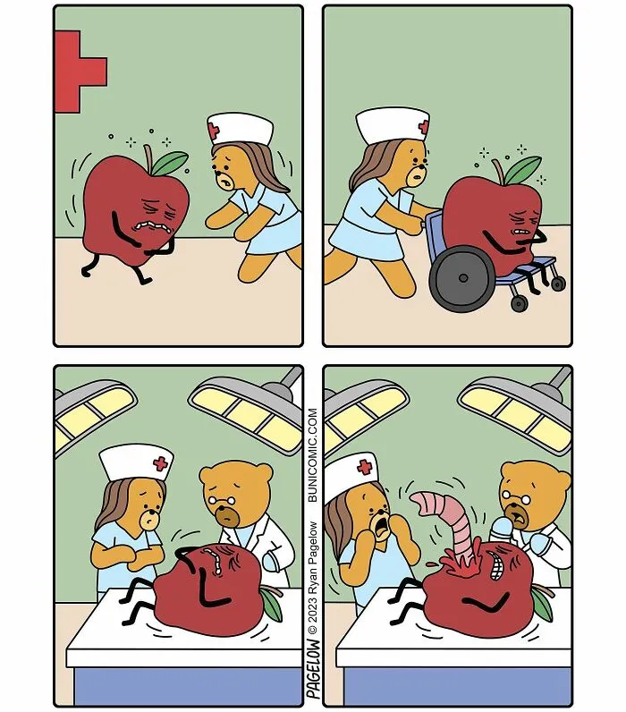 22 Cómics que son divertidos, tristes y retorcidos, todo a la vez, creados por Buni
