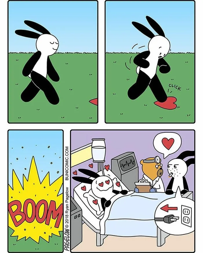 22 Cómics que son divertidos, tristes y retorcidos, todo a la vez, creados por Buni