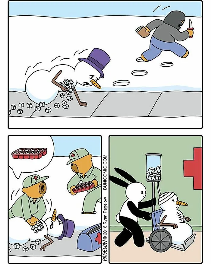 22 Cómics que son divertidos, tristes y retorcidos, todo a la vez, creados por Buni
