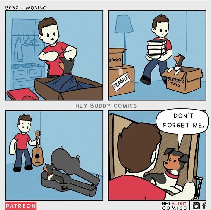 35 Heartwarming Comics That This Artist Created Inspired By His Dog (New Pics)
