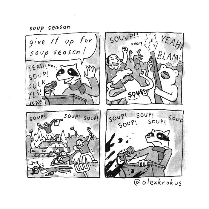 This Millennial Artist Creates Ironic Comics Referencing Modern Society (35 Pics)