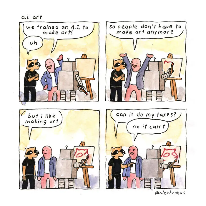 This Millennial Artist Creates Ironic Comics Referencing Modern Society (35 Pics)