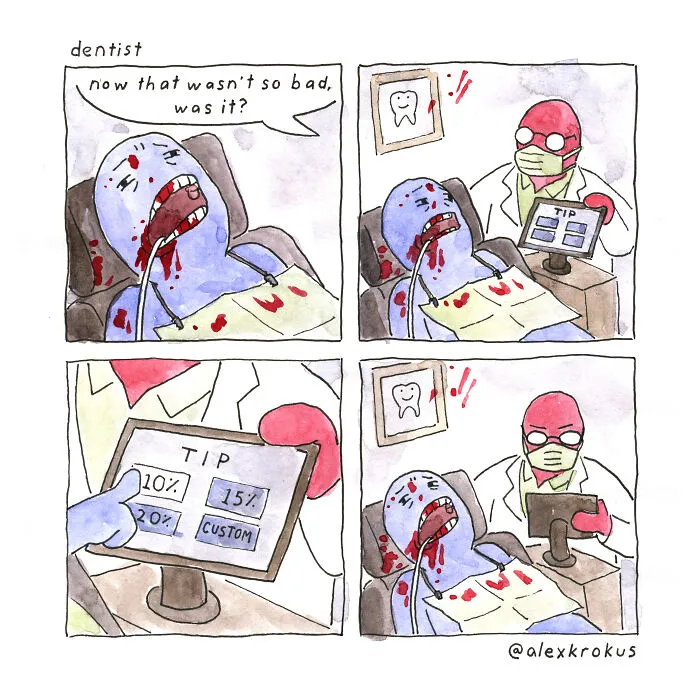 This Millennial Artist Creates Ironic Comics Referencing Modern Society (35 Pics)