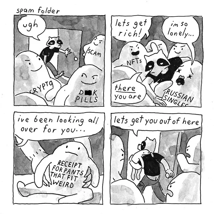 This Millennial Artist Creates Ironic Comics Referencing Modern Society (35 Pics)