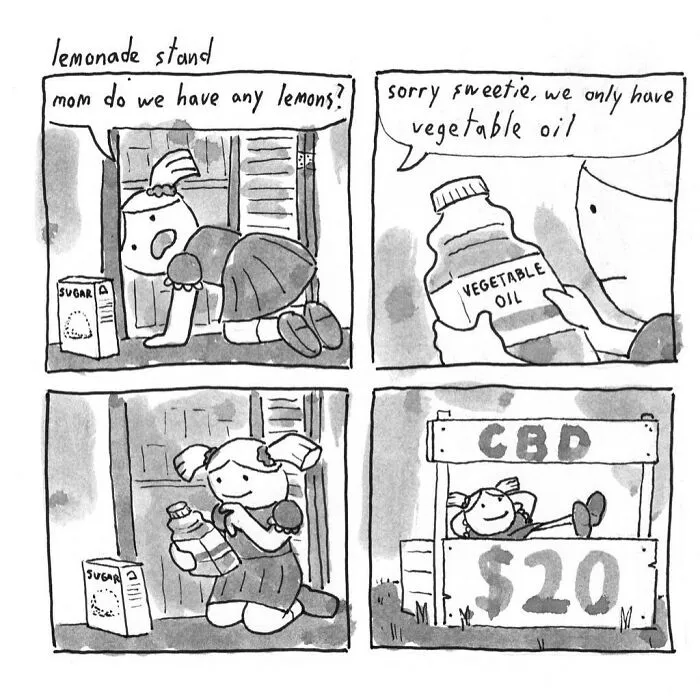 This Millennial Artist Creates Ironic Comics Referencing Modern Society (35 Pics)