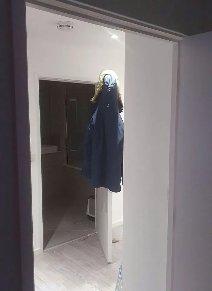 Just Walked Out Of My Kitchen And This Scared The Hell Out Of Me