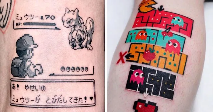 102 Video Game Tattoos Perfect For Every Hardcore Gamer