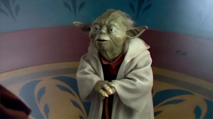 Yoda talking