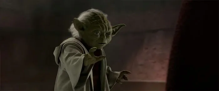 Yoda talking