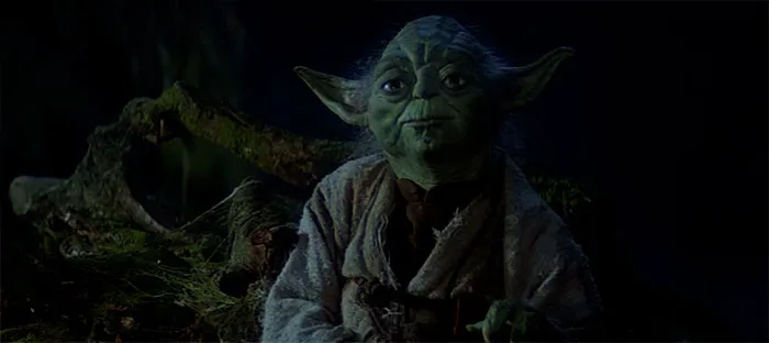 Yoda talking