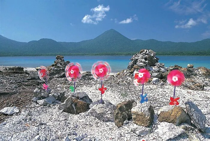 Osorezan, Japan