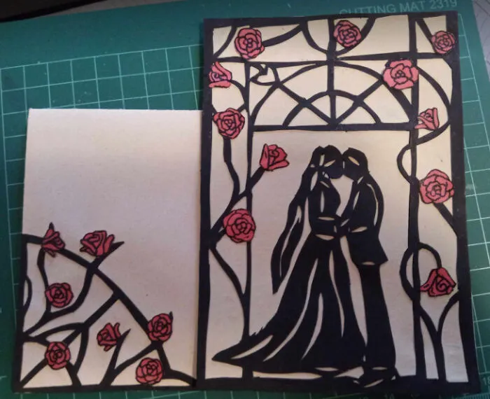 For My Friend's Wedding. Not A Perfect Work, But Not Bad For A First Time