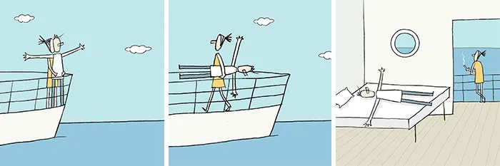 This Tel Aviv-Based Artist Creates Wordless Thought-Provoking Illustrations, Here Are 30 Of The Newest Ones
