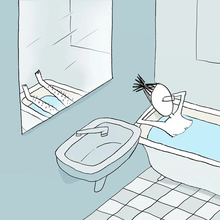 This Tel Aviv-Based Artist Creates Wordless Thought-Provoking Illustrations, Here Are 30 Of The Newest Ones