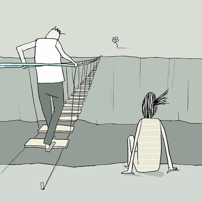 This Tel Aviv-Based Artist Creates Wordless Thought-Provoking Illustrations, Here Are 30 Of The Newest Ones