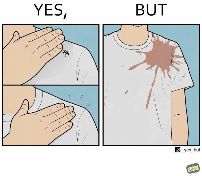 “Yes, But”: 35 New Illustrations By Anton Gudim That Depict Our Society’s Contradictions