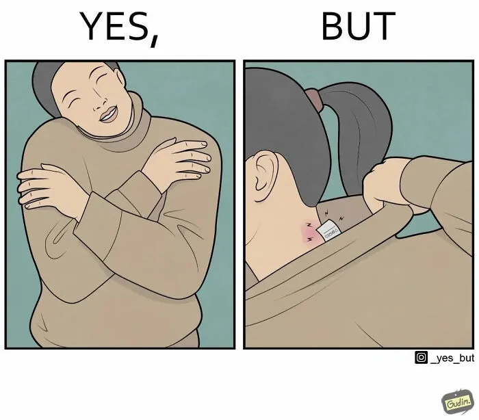 “Yes, But”: 35 New Illustrations By Anton Gudim That Depict Our Society’s Contradictions