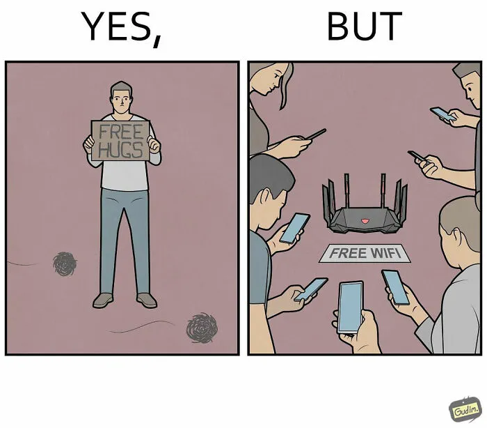 “Yes, But”: 35 New Illustrations By Anton Gudim That Depict Our Society’s Contradictions