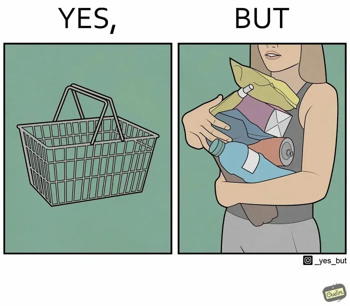 “Yes, But”: 35 New Illustrations By Anton Gudim That Depict Our Society’s Contradictions