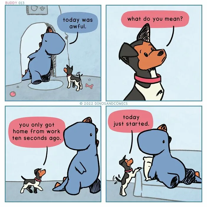 35 Heartwarming Comics That This Artist Created Inspired By His Dog (New Pics)